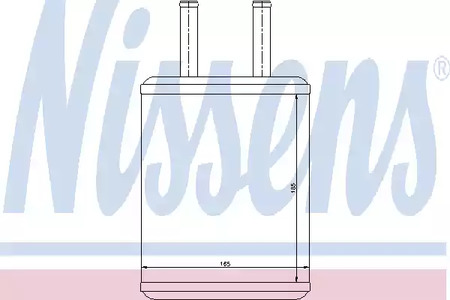 Радиатор отопителя NISSENS 77503