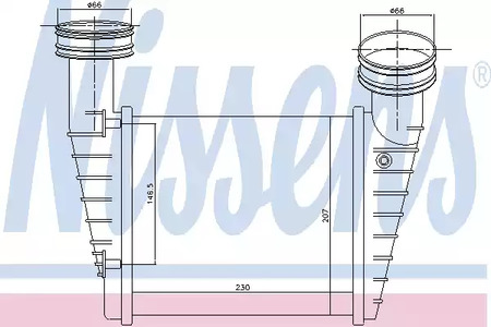 Интеркулер NISSENS 96680