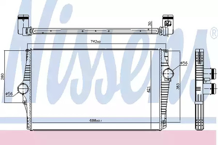Интеркулер NISSENS 96601
