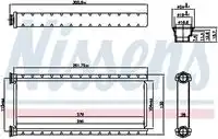 707201 радиатор печки NISSENS 707201