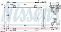 Радиатор кондиционера NISSENS 940640