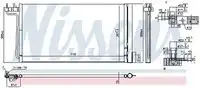 Радиатор кондиционера NISSENS 940765