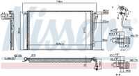 Конденсатор кондиционера NISSENS 941055