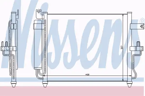 Конденсатор кондиционер first fit corrosion protection nitrogen-filling