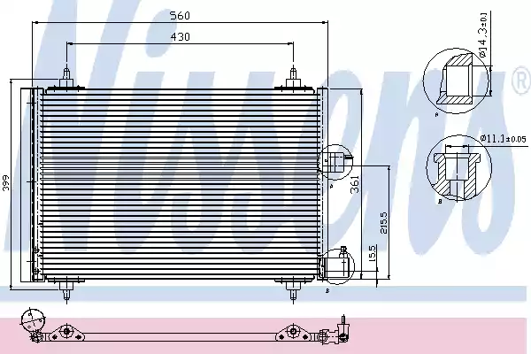 Конденсатор кондиционер first fit corrosion protection nitrogen-filling