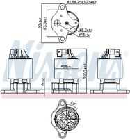 Клапан egr NISSENS 98187