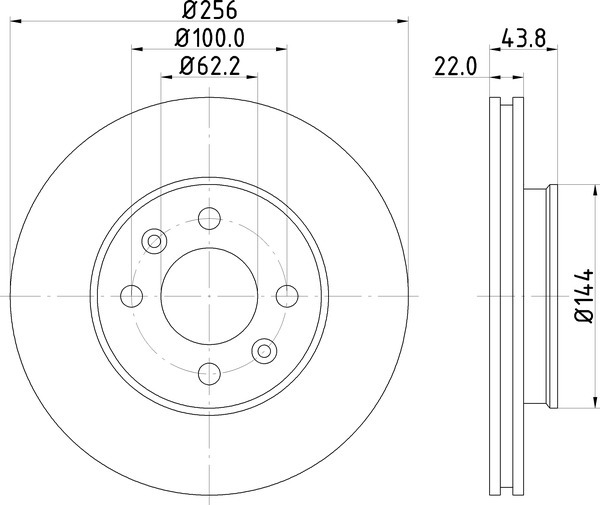 Диск тормозной NISSHINBO ND6031K
