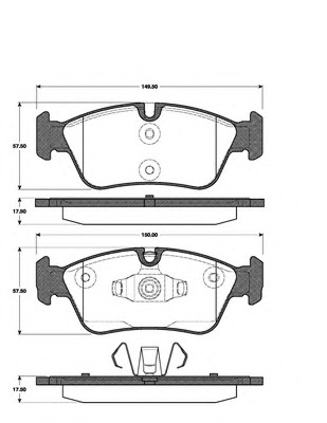 Колодки тормозные дисковые NK 221531