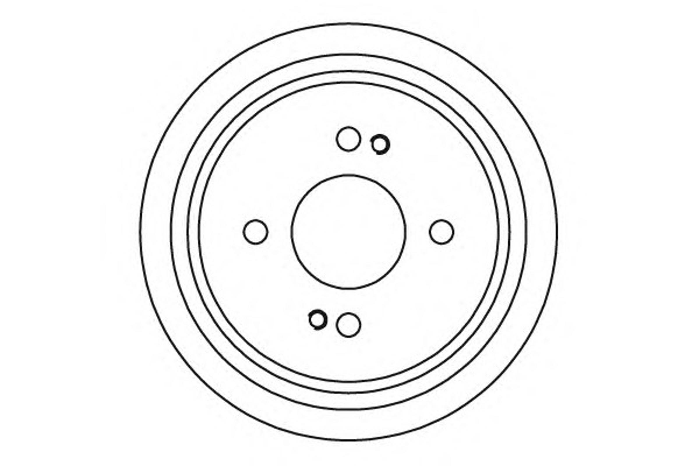 Тормозной барабан NK 252608