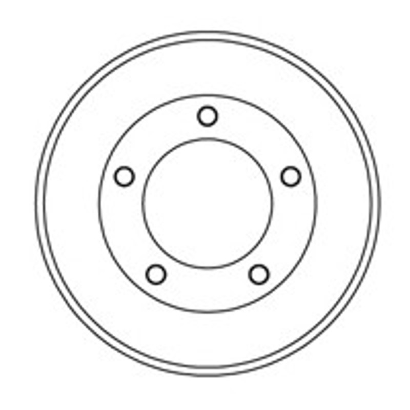 Барабан тормозной NK 262511