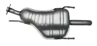 Глушитель задняя часть NOVAK 17.769MPU