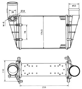 Интеркулер NRF 30127A