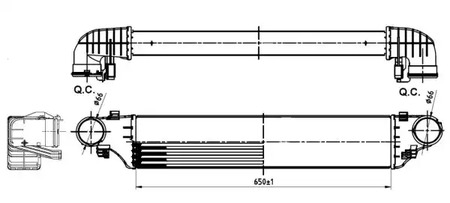 Интеркулер NRF 30164A
