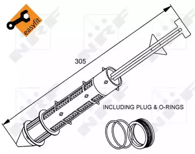 Осушитель кондиционера NRF 33178