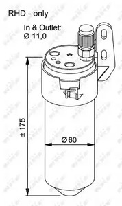 Осушитель кондиционера NRF 33200