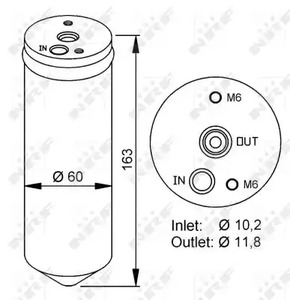 Осушитель кондиционера NRF 33222