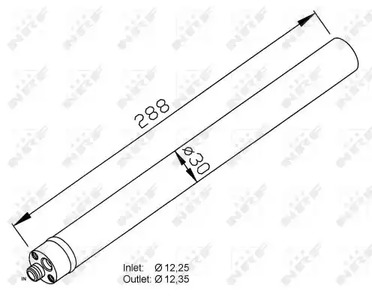Осушитель кондиционера NRF 33310