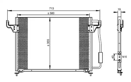 Конденсатор кондиционера NRF 35261