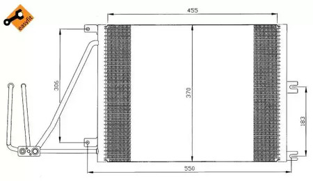 Конденсатор кондиционера NRF 35292