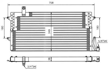 Конденсатор кондиционера NRF 35534