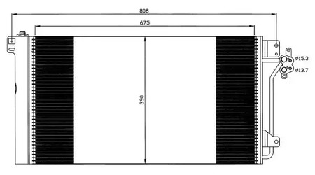 Конденсатор кондиционера NRF 35622
