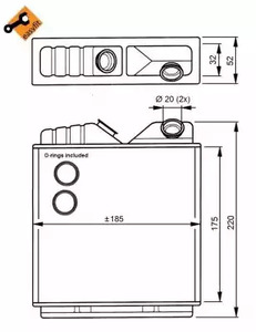 Теплообменник отопление салона easy fit