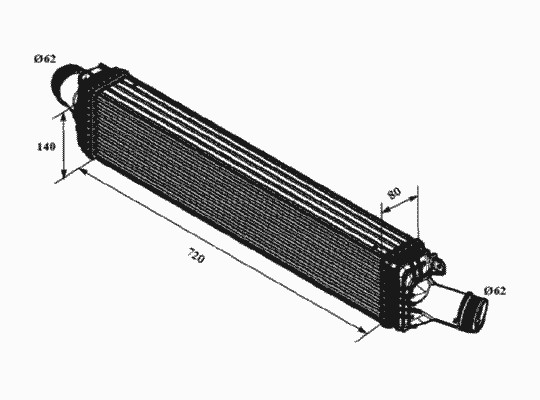 Интеркулер NRF 30189