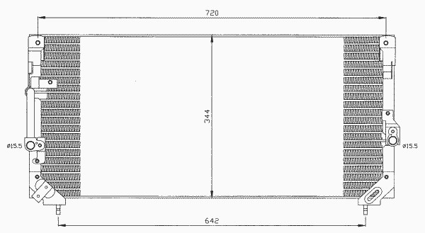 Конденсатор кондиционера NRF 35423