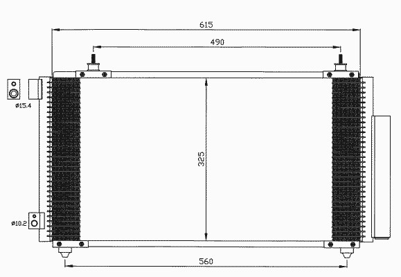 Конденсатор кондиционера NRF 35576