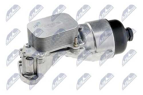 Радиатор oleju z filtrem citroen c4 1.6hdi 2004-ford focus ii 1.6tdci 2005-mazda 3 1.6d 2004-peug NTY CCL-CT-004