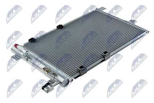 Радиатор кондиционера astra g (98-) 1.2 i 16v zafira a (99-) 1.6 gas (w/o dryer) NTY CCS-PL-007
