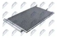 Ccs-ty-025 радиатор кондиционера prius (nhw20) (03-) 1.5 hybrid (w/i dryer aut dim. 660 mm x 480 NTY CCS-TY-025