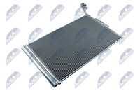 Радиатор кондиционера vw touareg 3.0tdi/3.0/3.6/4.2 01.10- NTY CCS-VW-007