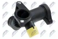 Фланец сист охлаждения audi a4 1.8 1.8t quattro 94-00 a6 1.8 1.8t quattro 97-05 vw passat 1.8 NTY CTM-AU-008