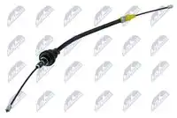 Hlrpl023 трос ручн торм opel vivaro a 01-14 ren trafic ii 01- nis primastar 01-/перед/