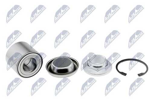 Подшипник колеса к-т зад. citroen c3 09- ds3 09- peugeot 208 12- 301 12- /brake drums/ NTY KLT-CT-047