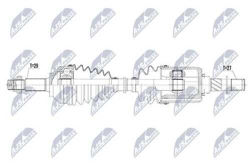 Полуось NTY NPW-NS-055