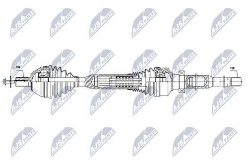 Вал приводной NTY NPW-VV-058