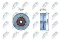 Rnk-au-069 audi a4 97-05 a6 95-05 a8 96-02 skoda superb 01-08 vw passat 96-05 NTY RNK-AU-069