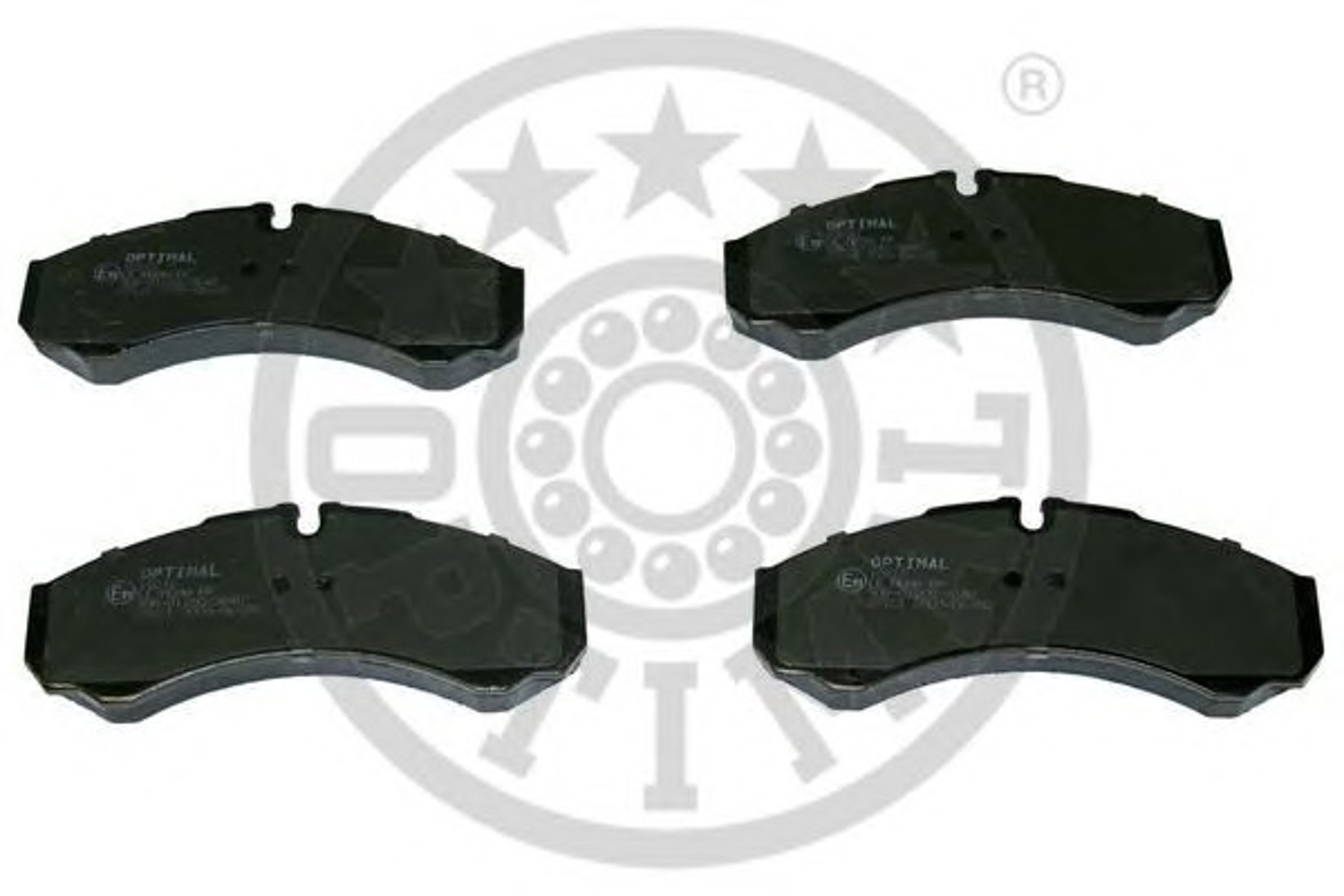 Колодки тормозные дисковые OPTIMAL 10210