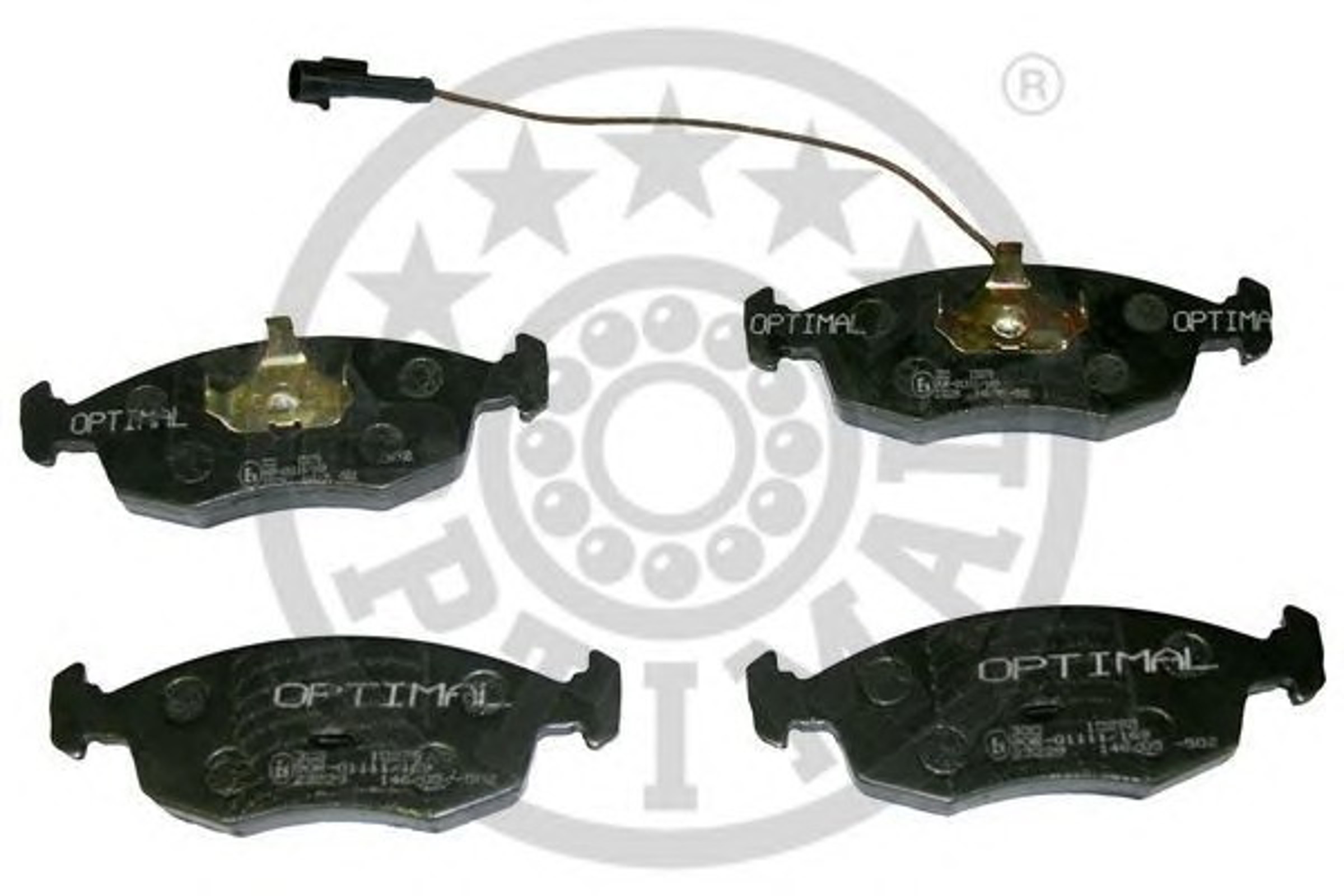 Колодки тормозные дисковые OPTIMAL 10275
