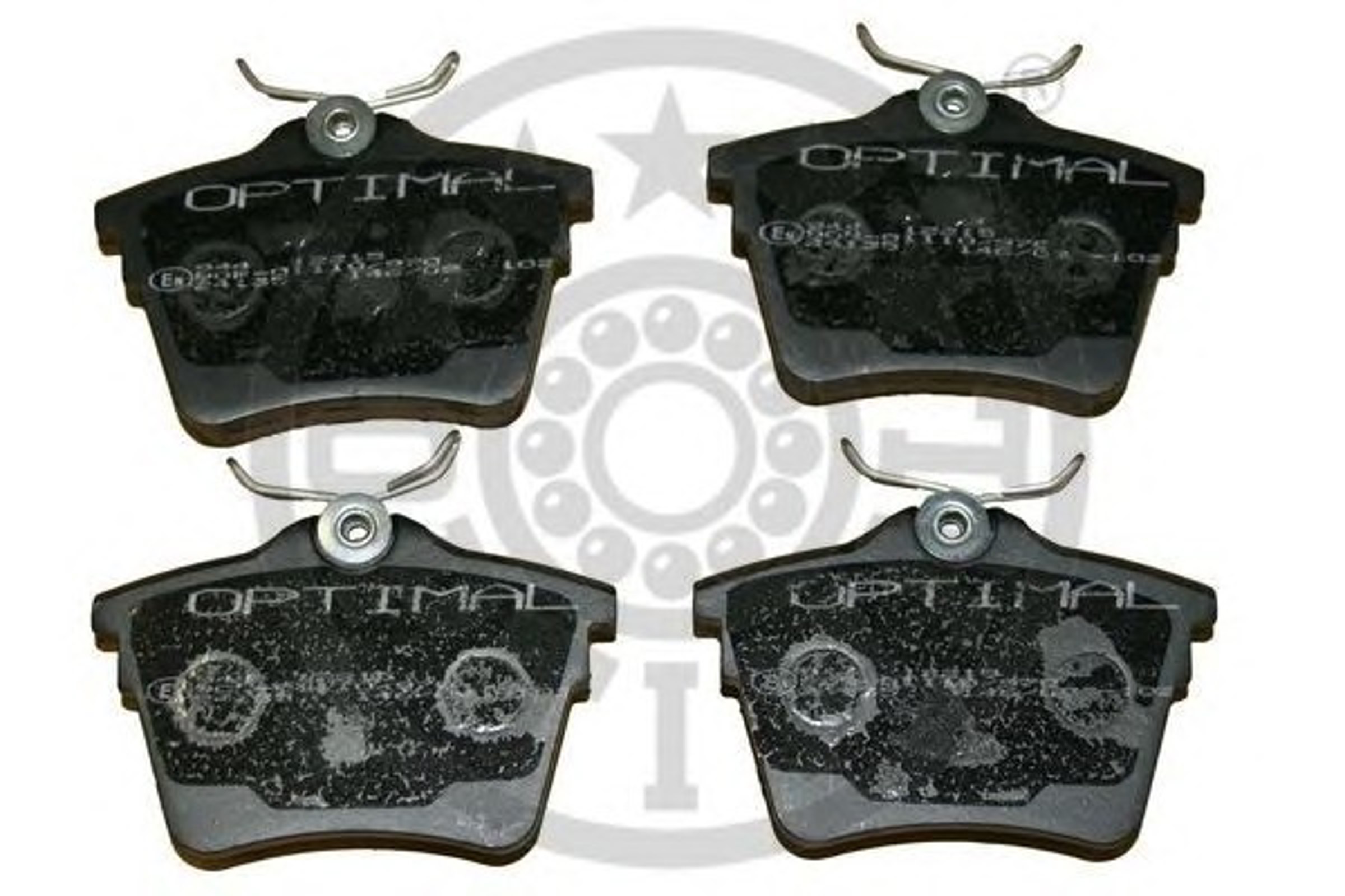 Колодки тормозные дисковые OPTIMAL 12215