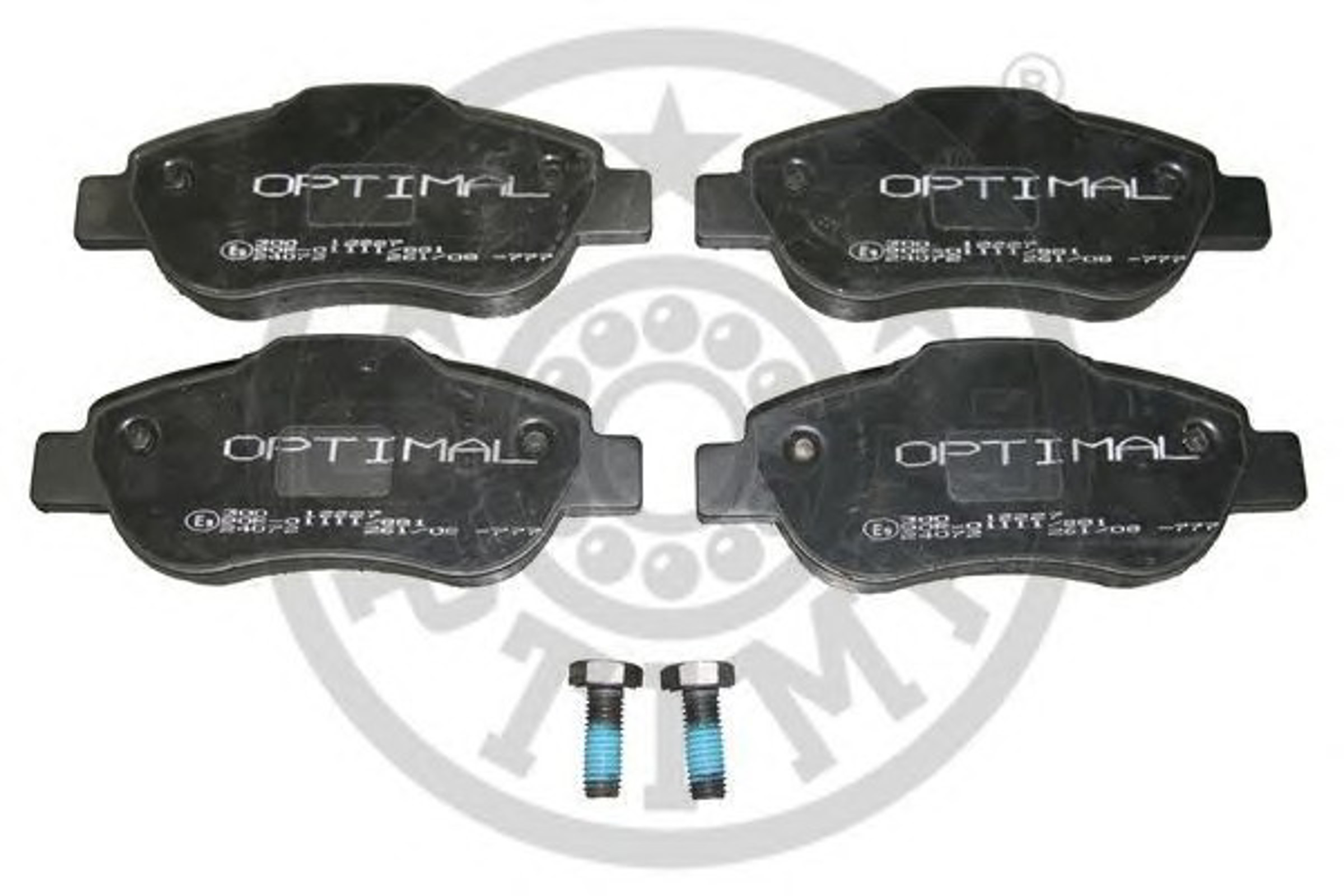 Колодки тормозные дисковые OPTIMAL 12227