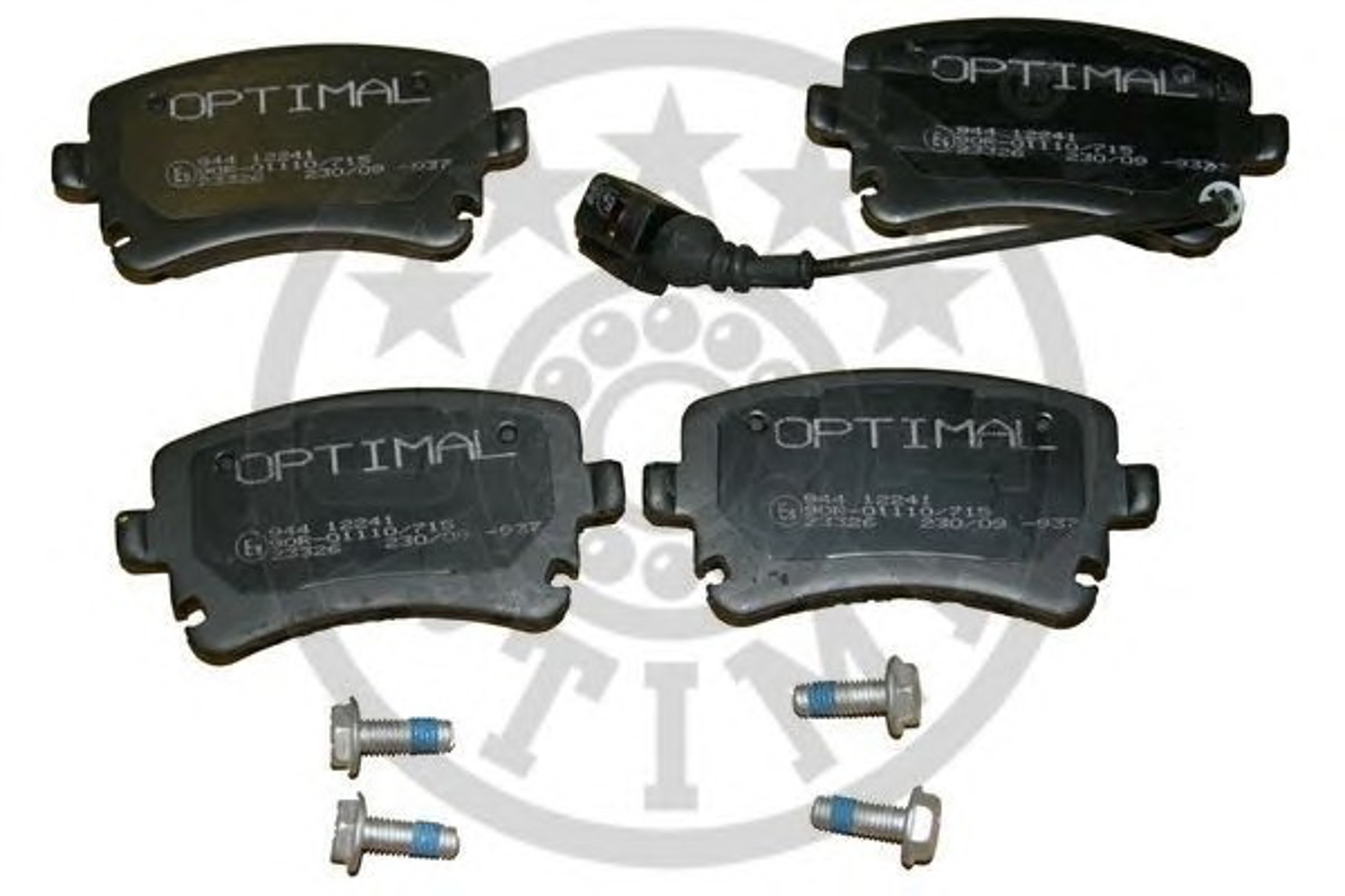 Колодки тормозные дисковые OPTIMAL 12241