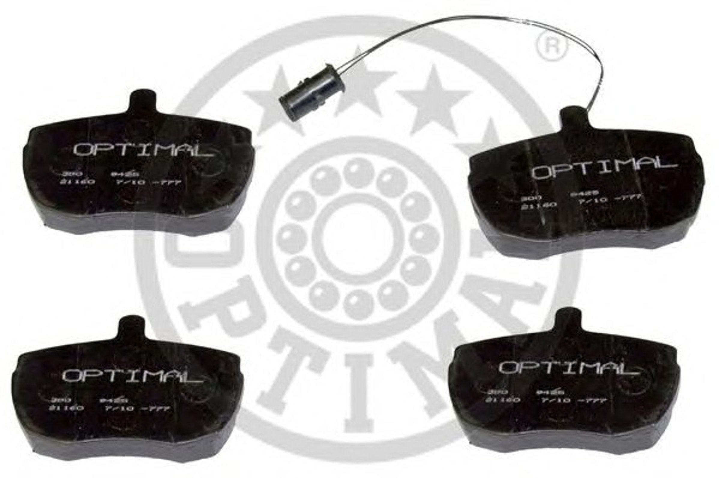 Колодки тормозные дисковые OPTIMAL 9425