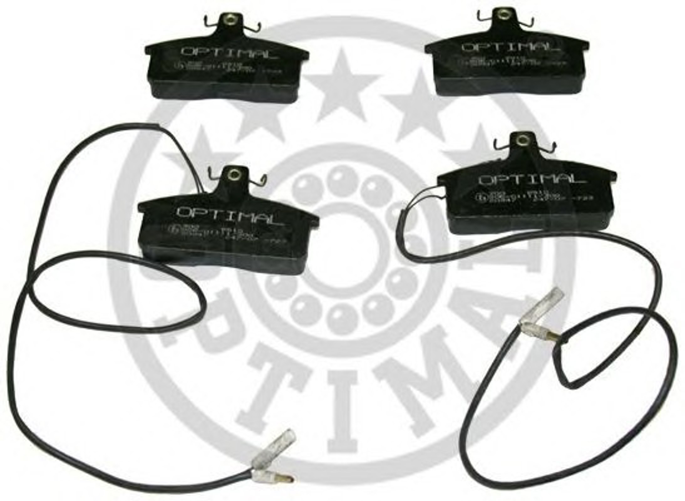 Колодки тормозные дисковые OPTIMAL 9510