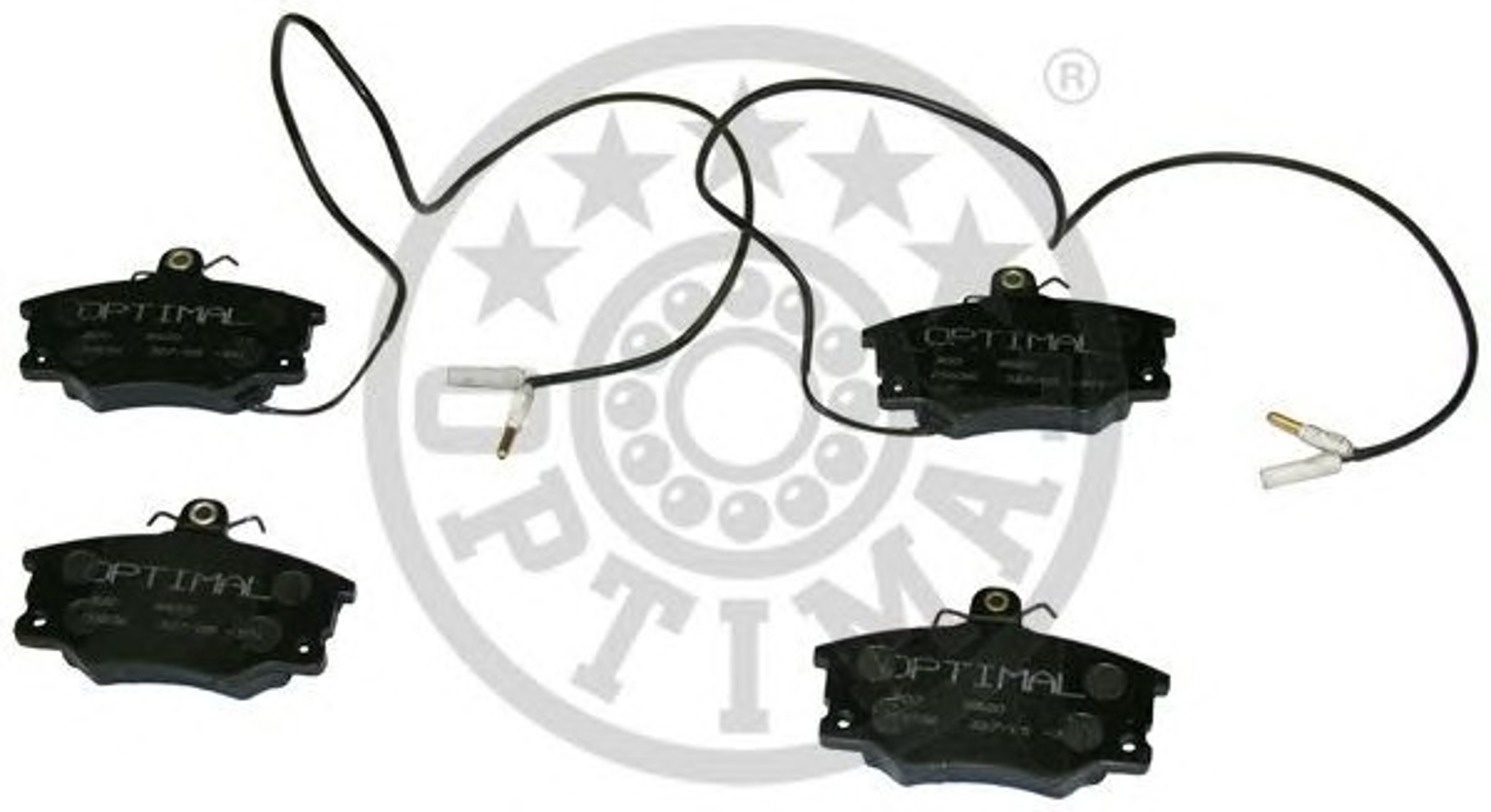 Колодки тормозные дисковые OPTIMAL 9520