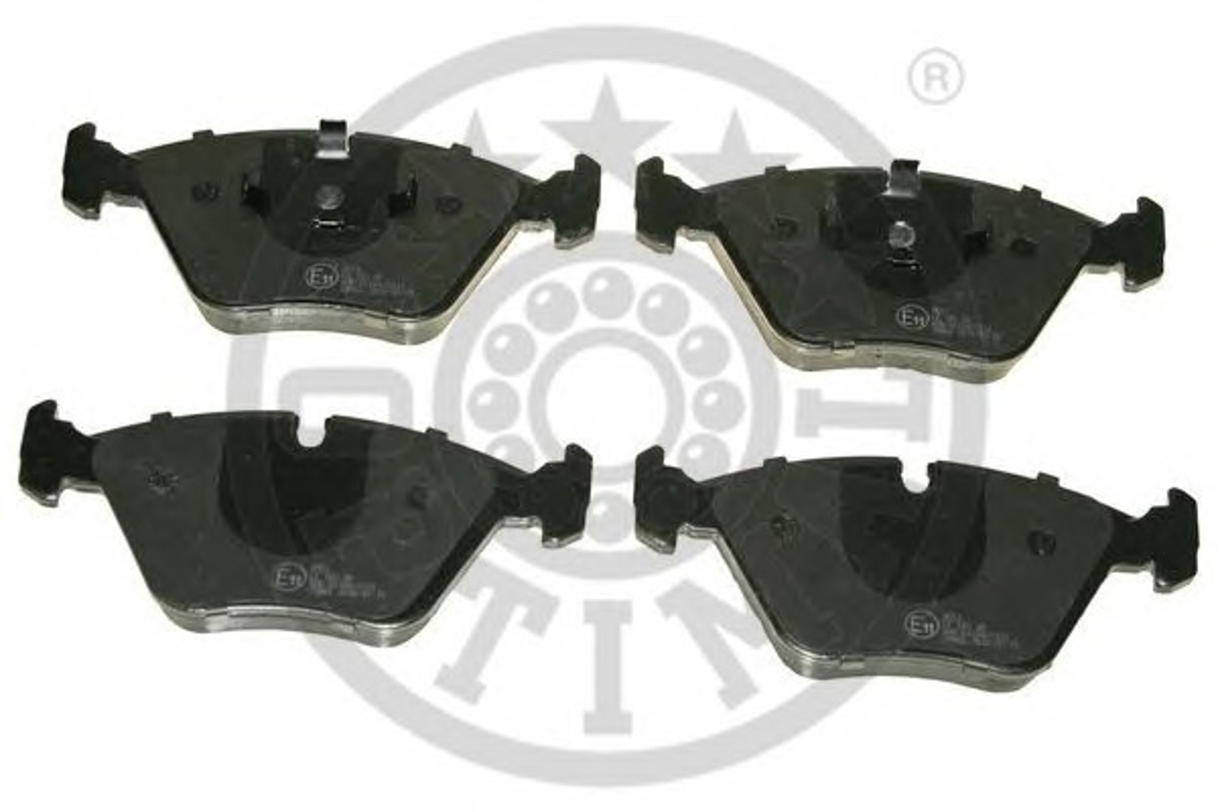 Колодки тормозные дисковые OPTIMAL 9551