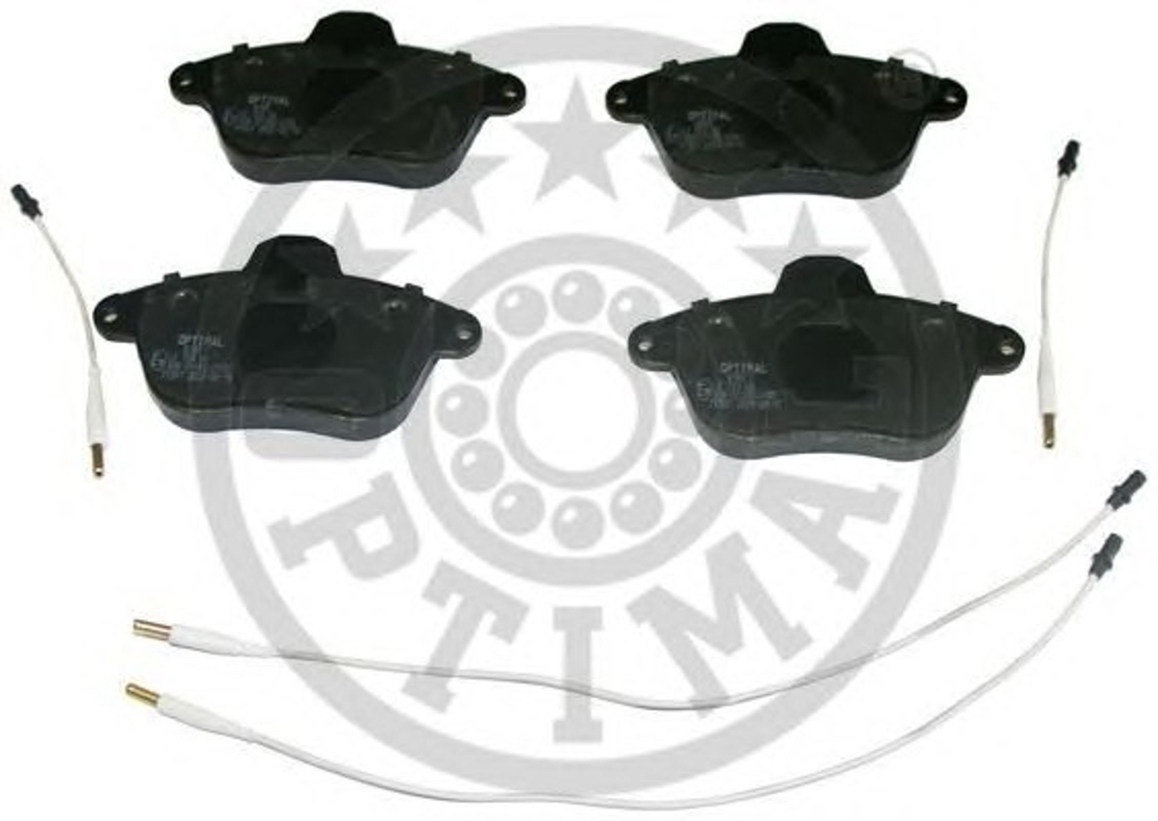 Колодки тормозные дисковые OPTIMAL 9783