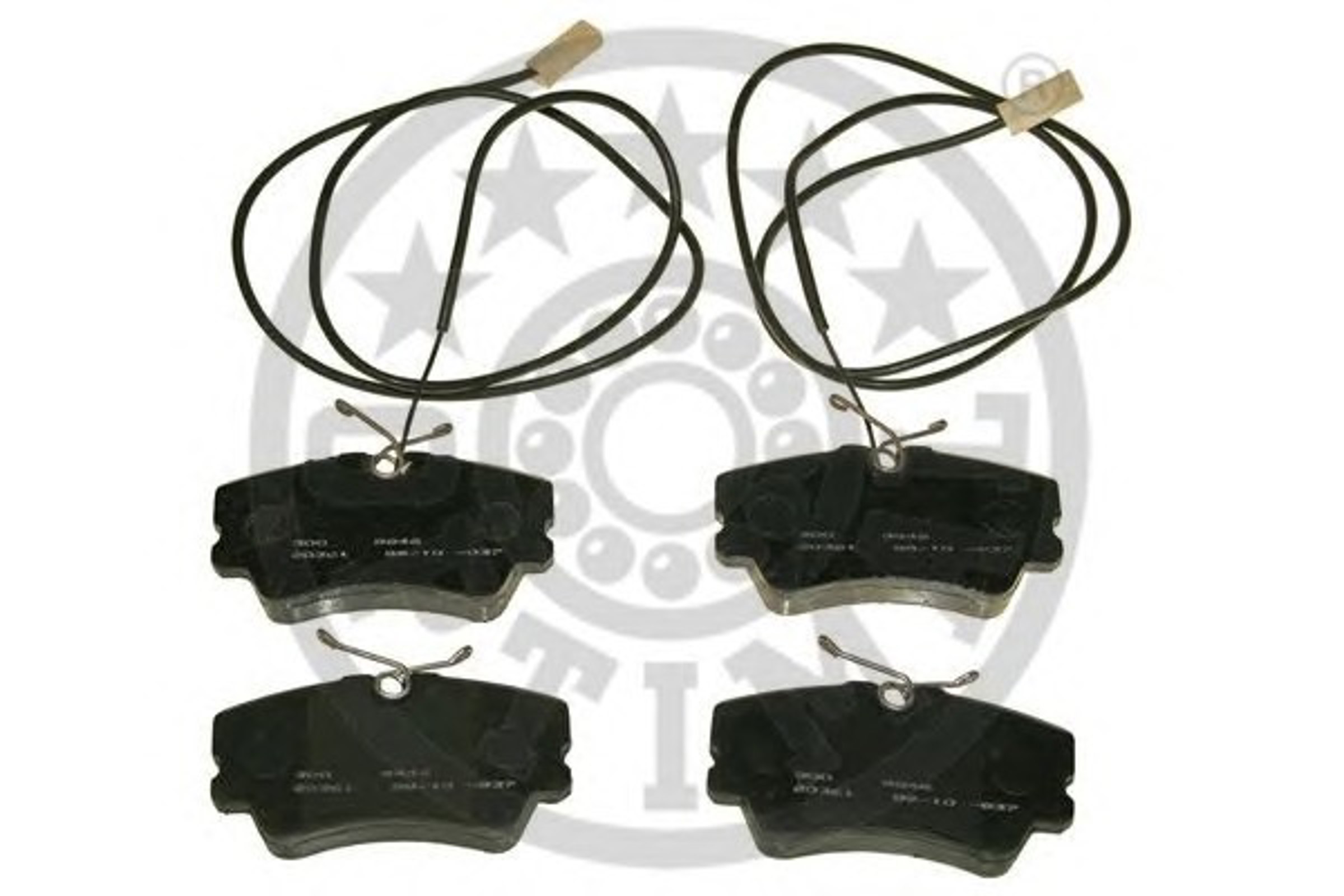 Колодки тормозные дисковые OPTIMAL 9846